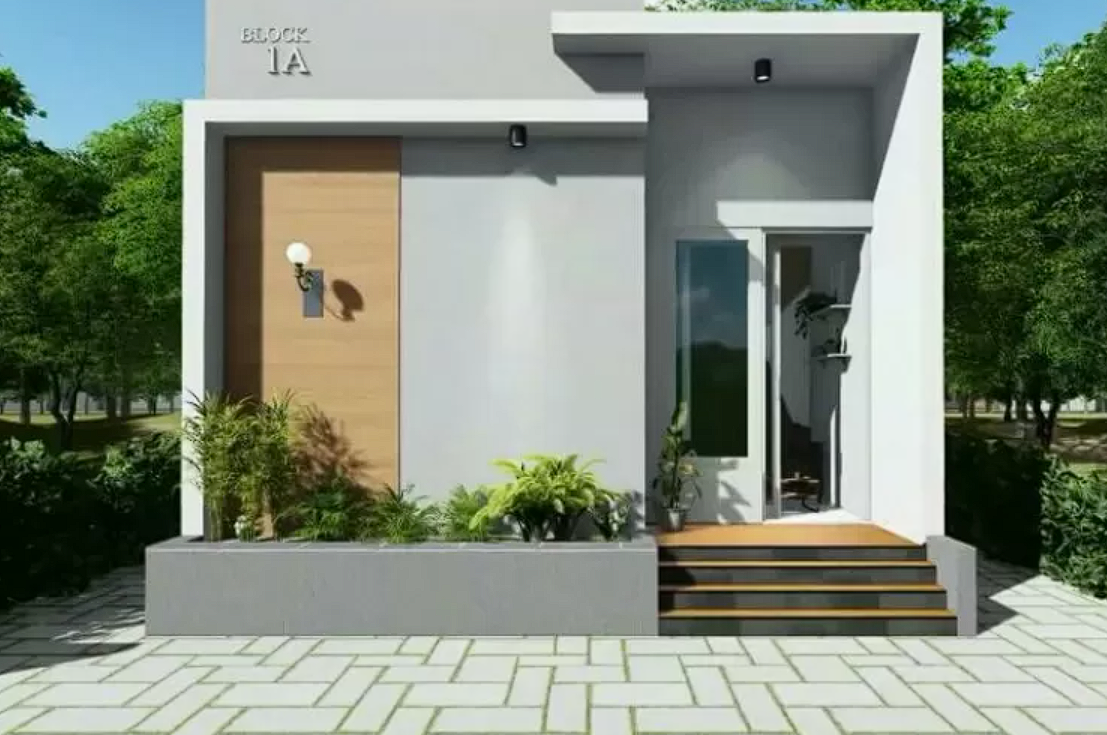 Ide Desain Rumah 4x5 Meter Dengan 2 Lantai yang Populer