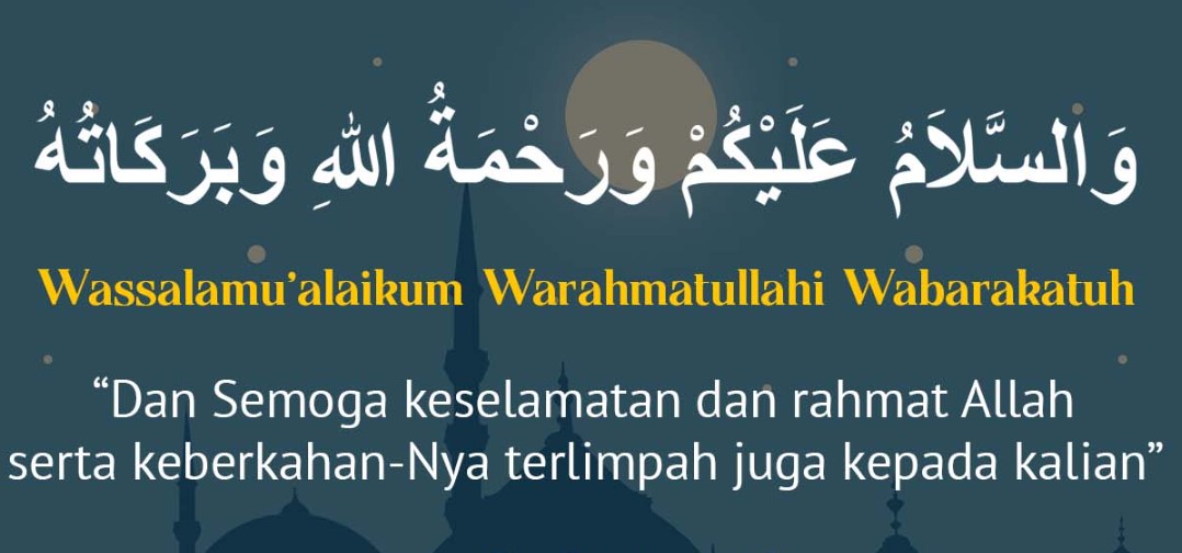 Wassalamualaikum Warahmatullahi Wabarakatuh Beserta Artinya